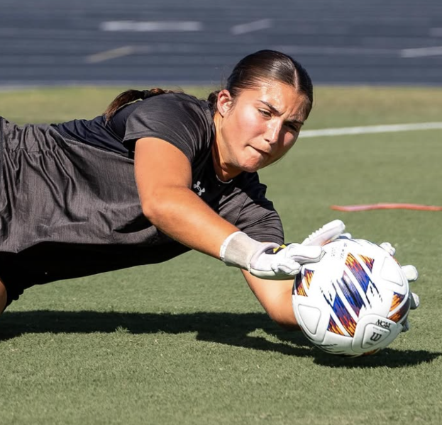 People in Goalkeeper gloves