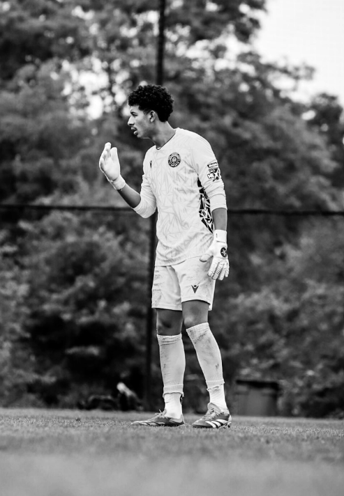 People in Goalkeeper gloves