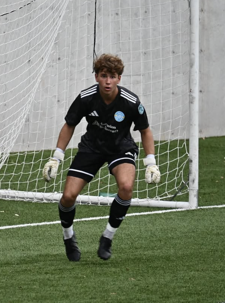 People in Goalkeeper gloves