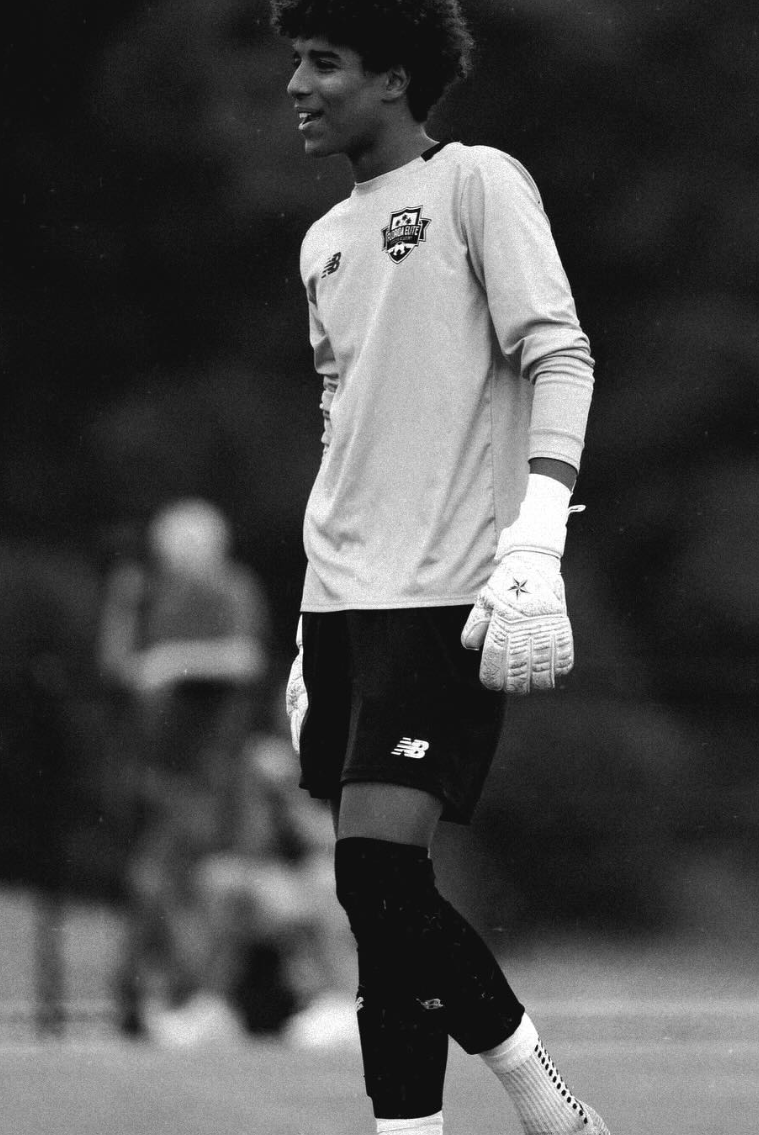 People in Goalkeeper gloves