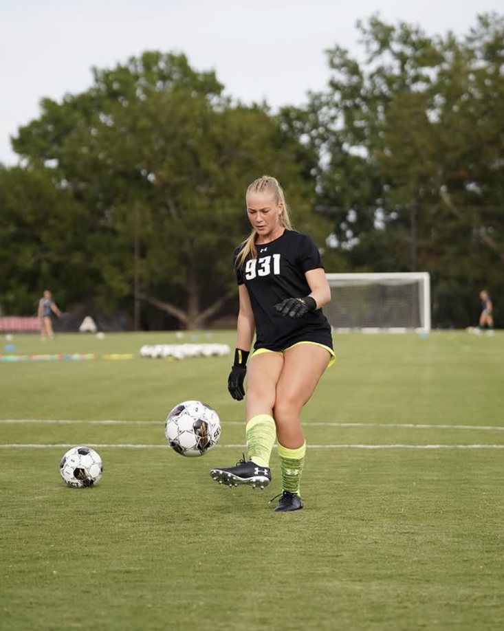 People in Goalkeeper gloves